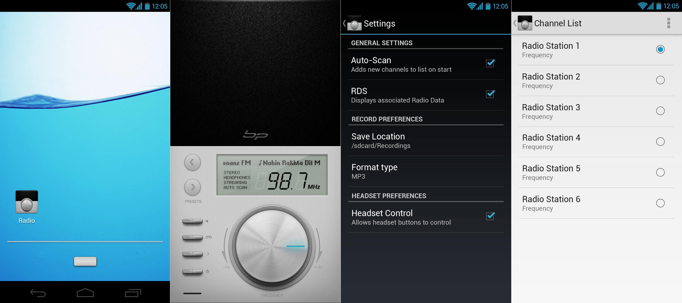 Radio 2.0 UI