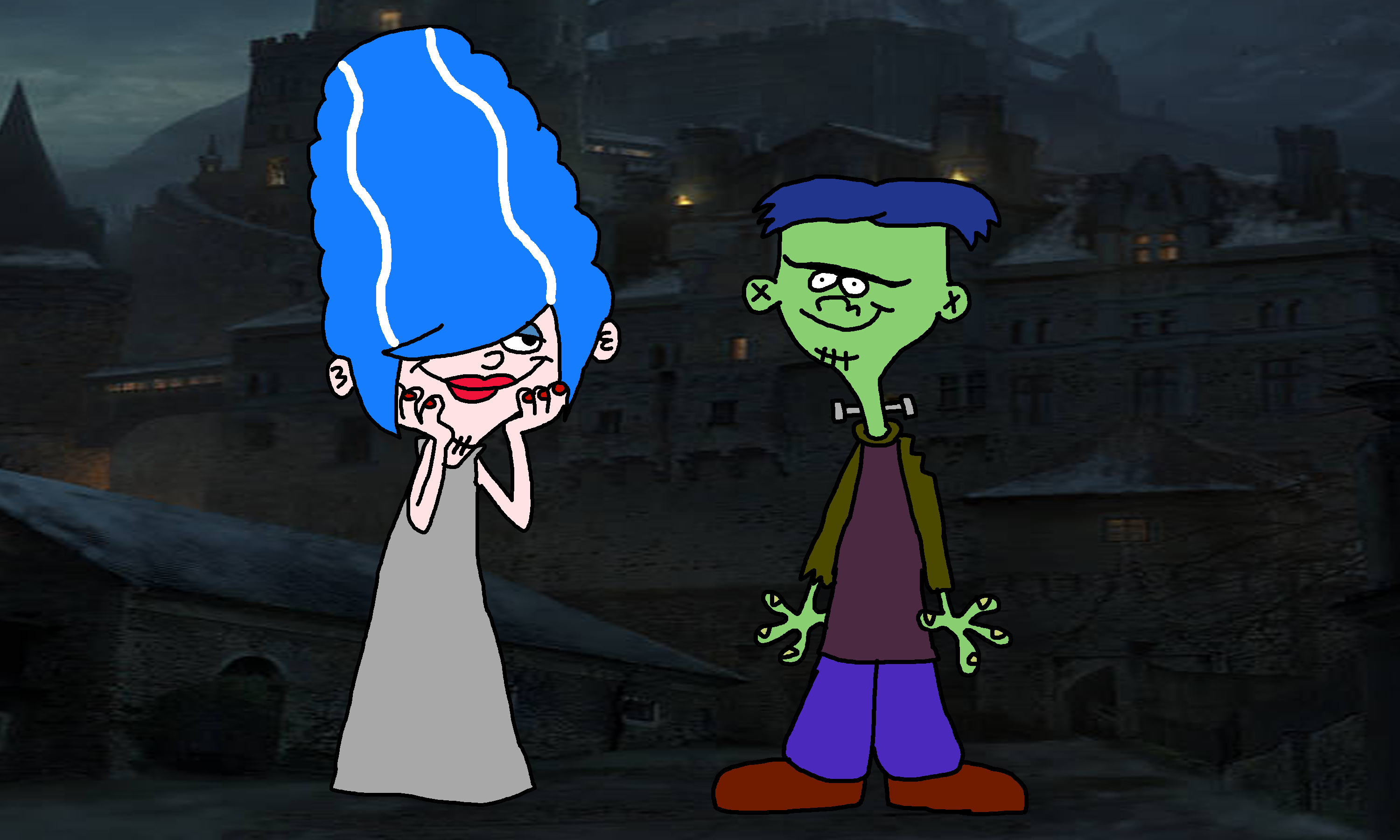 Marie x Rolf Frankenstein by bigpurplemuppet99 on DeviantArt