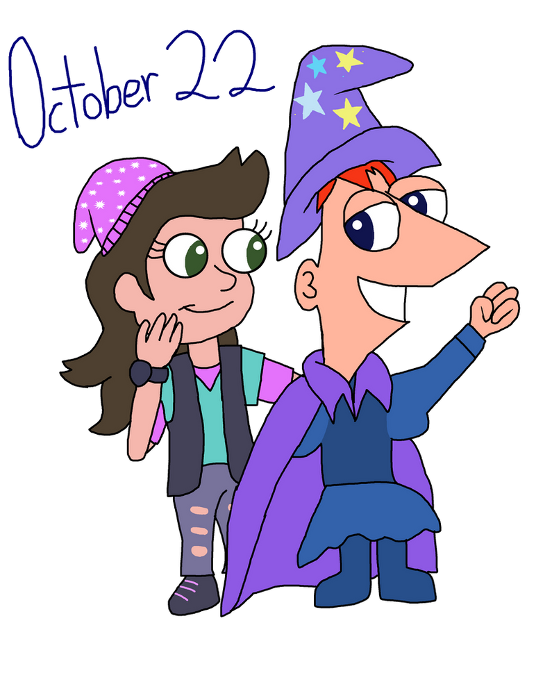 October 22- Phineas x Adyson by bigpurplemuppet99 on DeviantArt