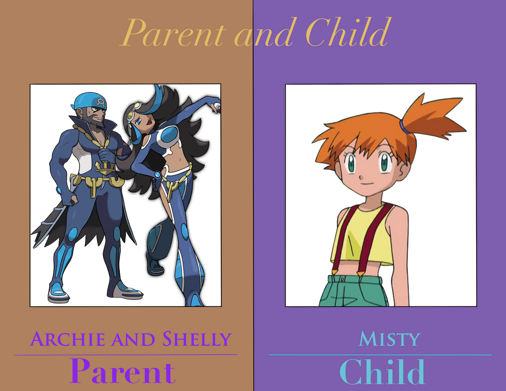 Archie Shelly and Misty- Parent and Child AU Meme by bigpurplemuppet99 ...