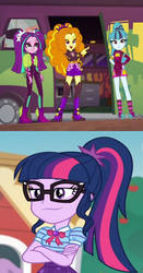 Sci-Twi and the Dazzlings- Our Newest Recruit