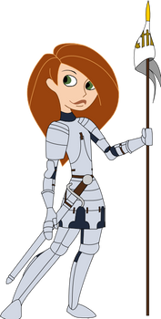 Kim Possible As St Joan of Arc
