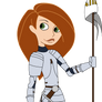 Kim Possible As St Joan of Arc