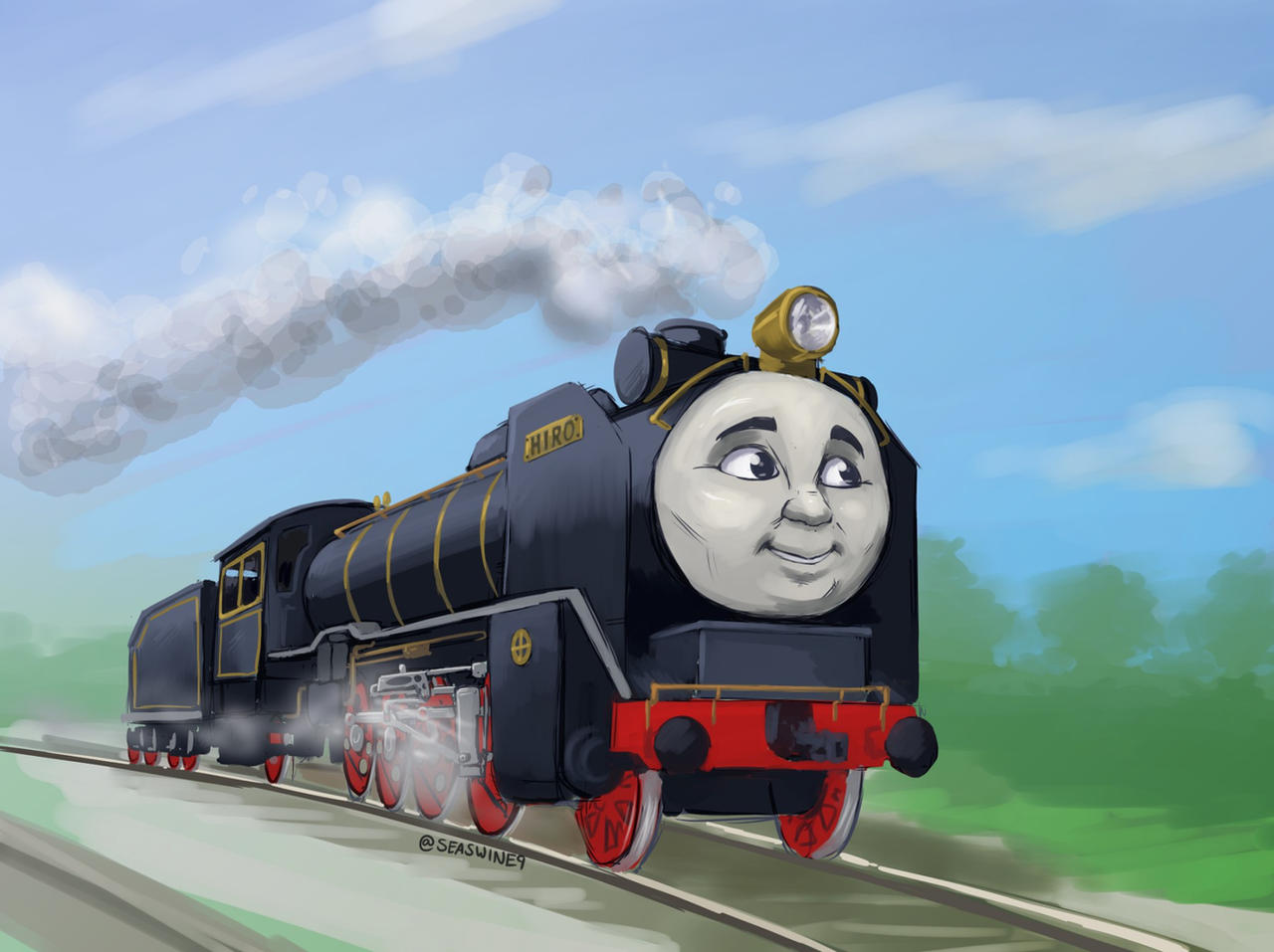 Hiro Tank Engine Rusted Hiro the Japanese Engine by SeaSwine9 on DeviantArt