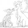 Spyro and Cynder kiss