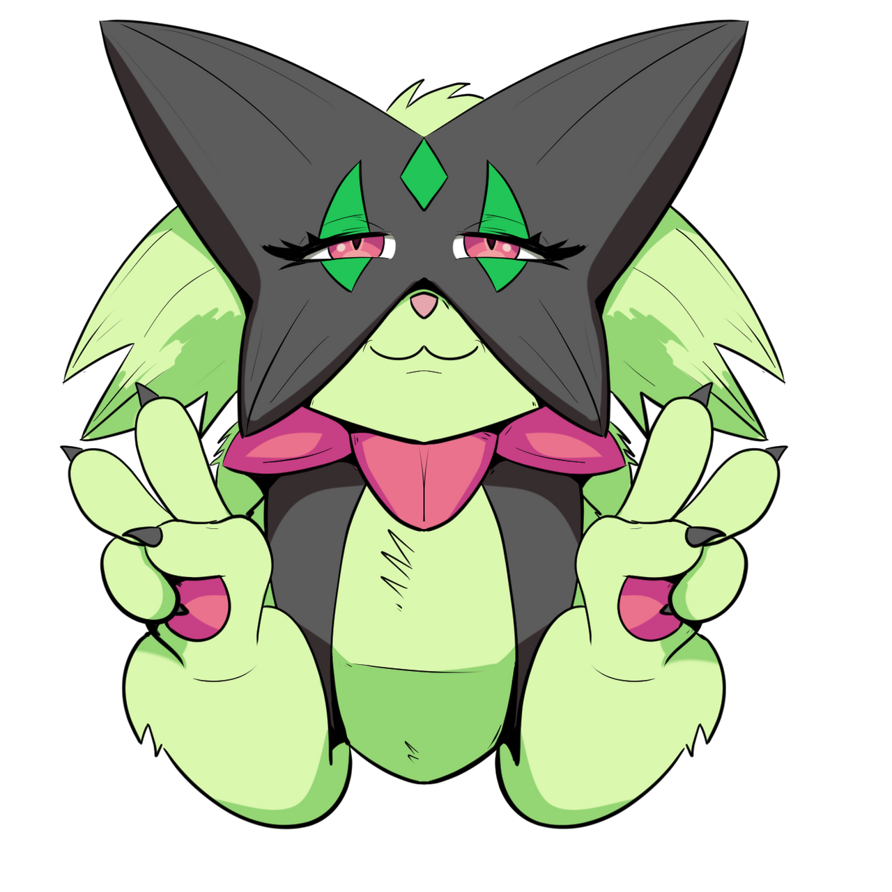 Meowscarada By DoyleCoati On DeviantArt meowscarada-by-doylecoati-on-deviantart
