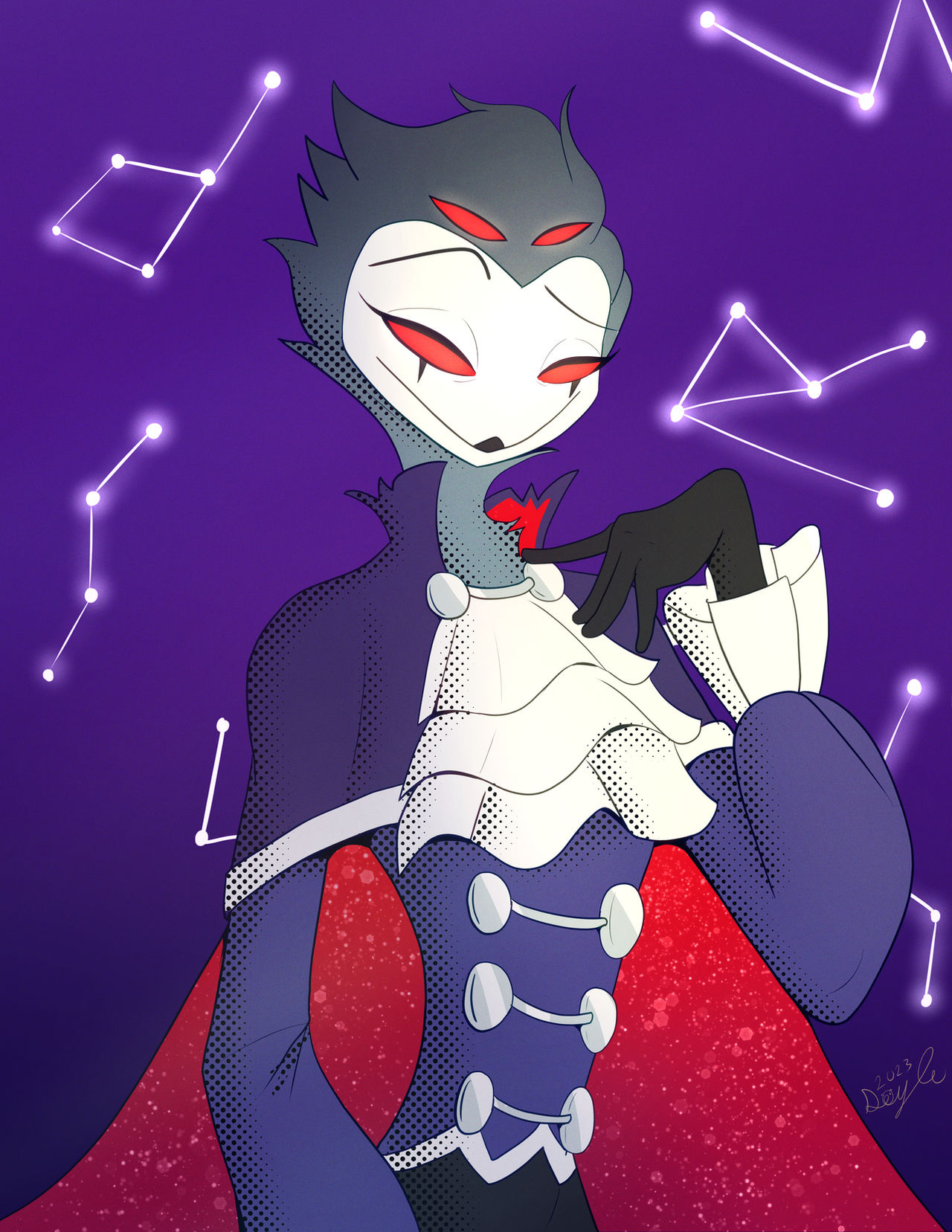 Stolas Robe Deviantart Stolas by DoyleCoati on DeviantArt