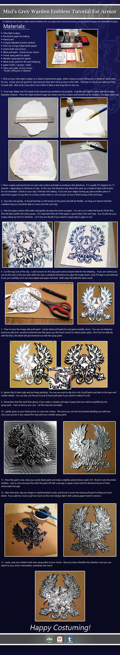 Grey Warden Emblem Tutorial by misi