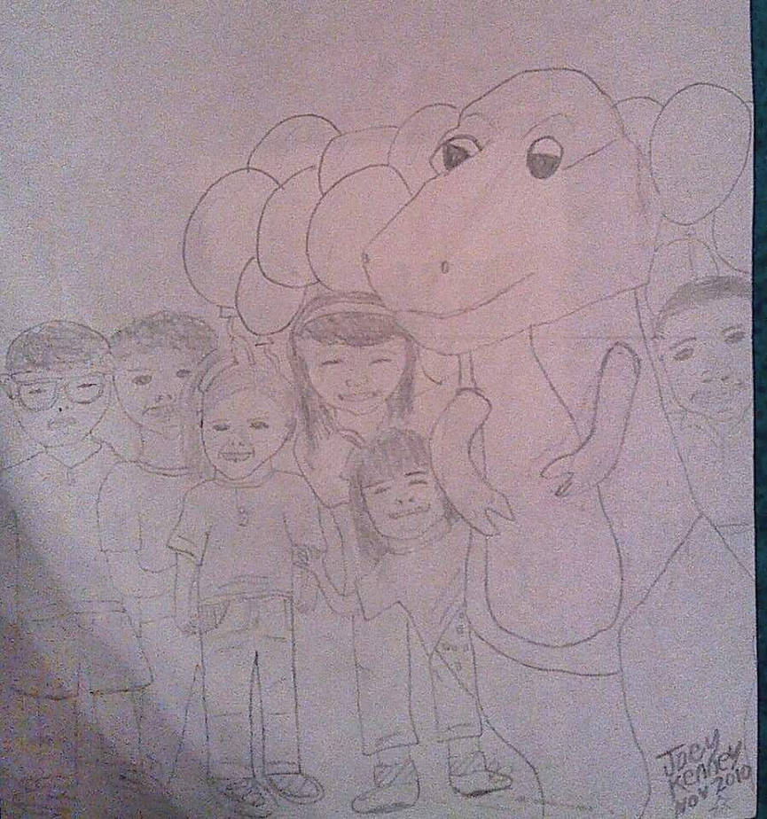 Barney And The Backyard Gang By Mrjoeyhendrix On Deviantart