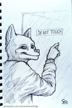 Inktober 2022 - 21: Bad dog