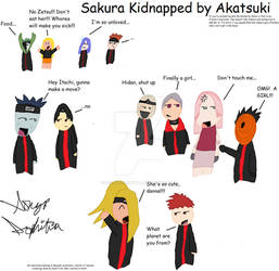 Sakura Kidnapped by Akatsuki