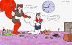 Squirrel Girl Game Night by AnthroLoverJay