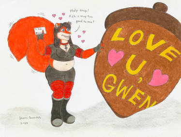 Gwen's BIG Valentine!