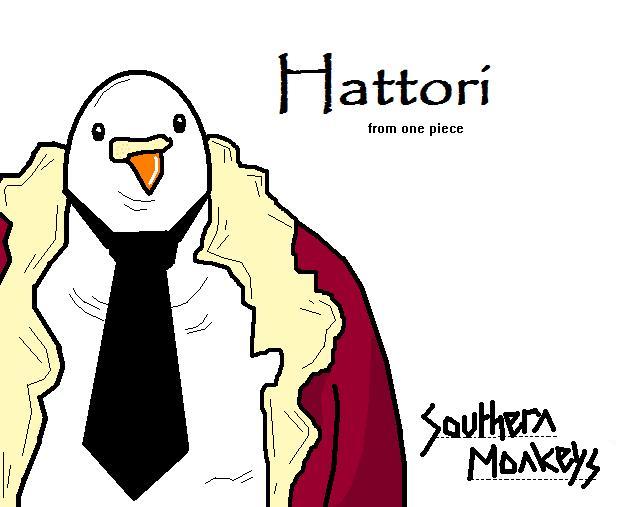 One Piece Hattori By Southernmonkeys On Deviantart