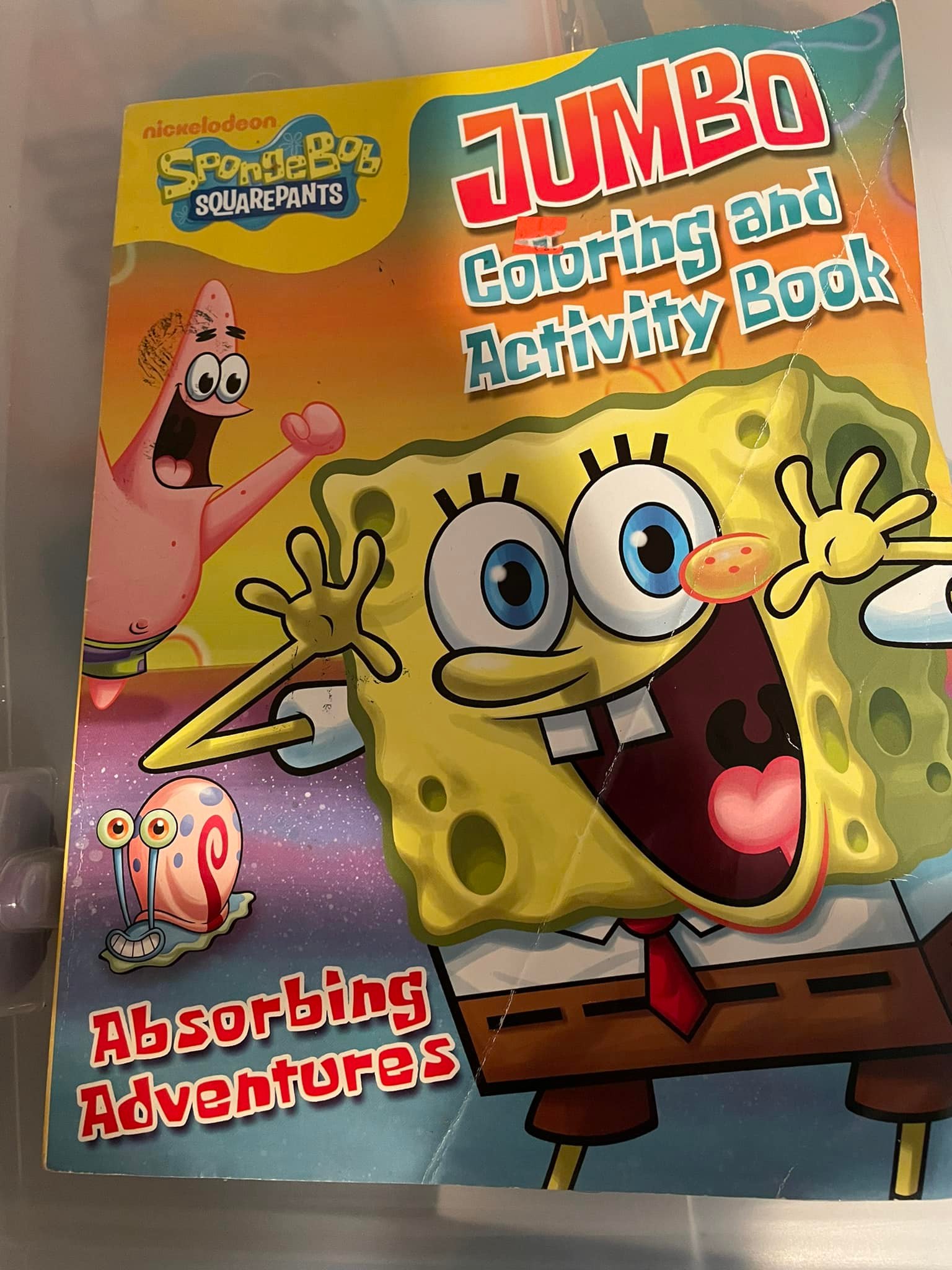 Spongebob Coloring Book - Absorbing Adventures by Alyssa