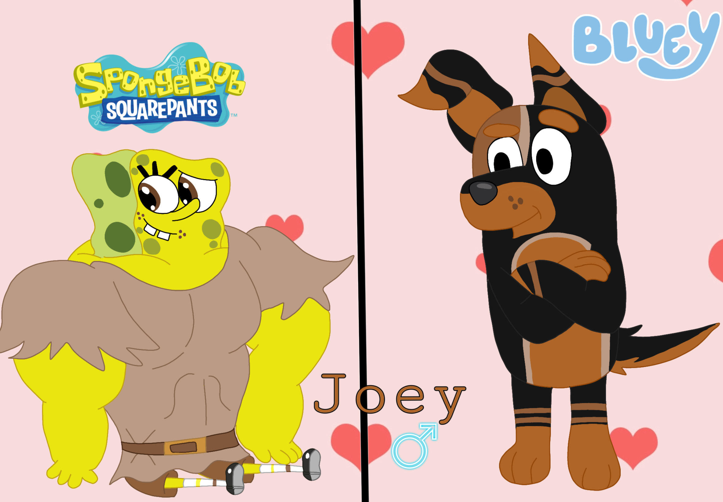 Spongebob OC: Joey The Sea Sponge - Bluey OC by Alyssa--Squarepants on ...