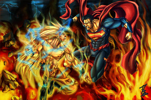 Goku vs Superman