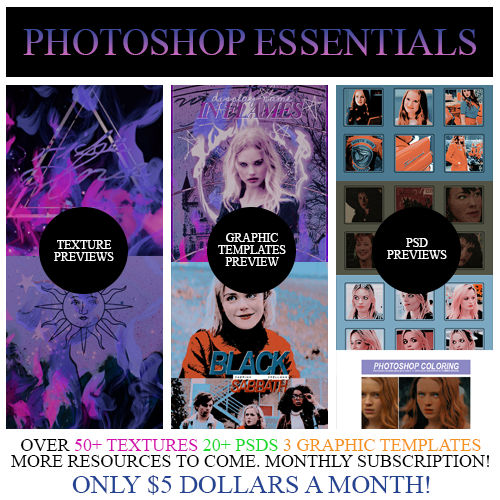 Photoshop Essentials (Read Description)