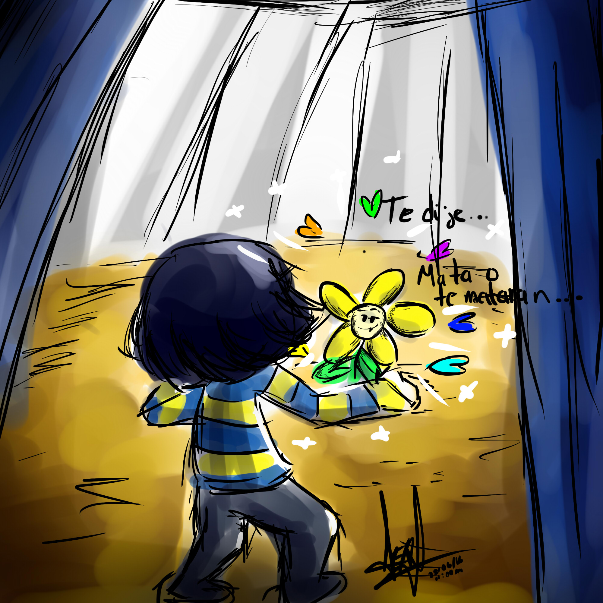 Undertale Flow Undertale-Flowy by seacsahary on DeviantArt