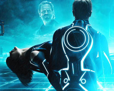 Tron: Legacy. Sam and Quorra