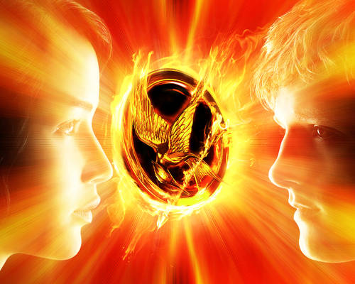The Hunger Games. Katniss and Peeta 2
