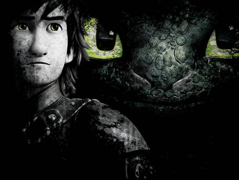 How to Train Your Dragon 2. Hiccup and Toothless