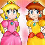 Peach And Daisy