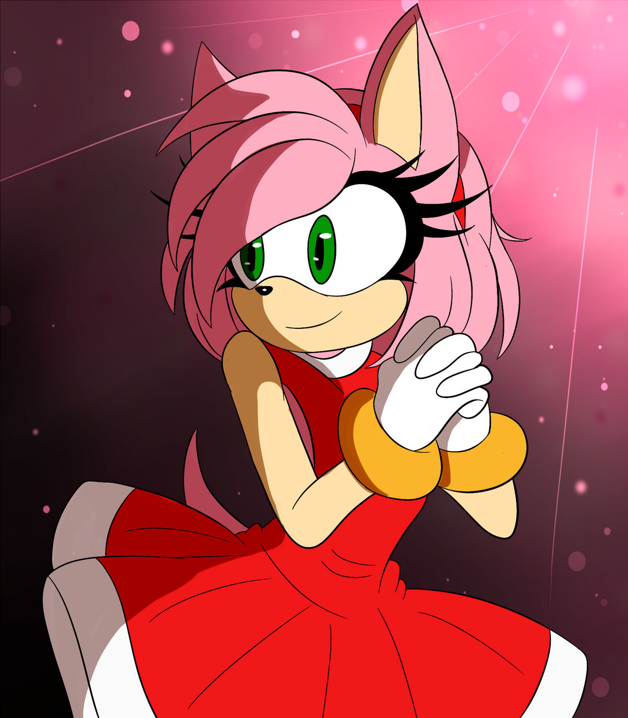 Amy Deviantart Amy Rose by DarkrexS on DeviantArt