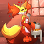 Delphox Cooking