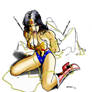 Wonder Woman Tied Up