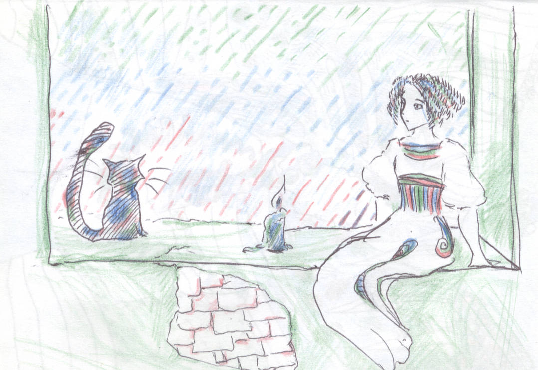 Subway Notepad Subway notepad - Rainy Day by Nimoa on DeviantArt