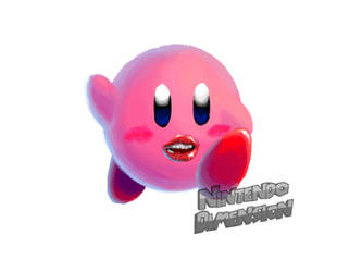 Kirby with lips
