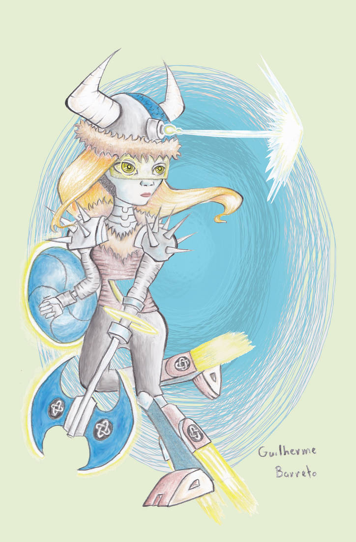 Robot Viking by GuilhermeBarreto on DeviantArt