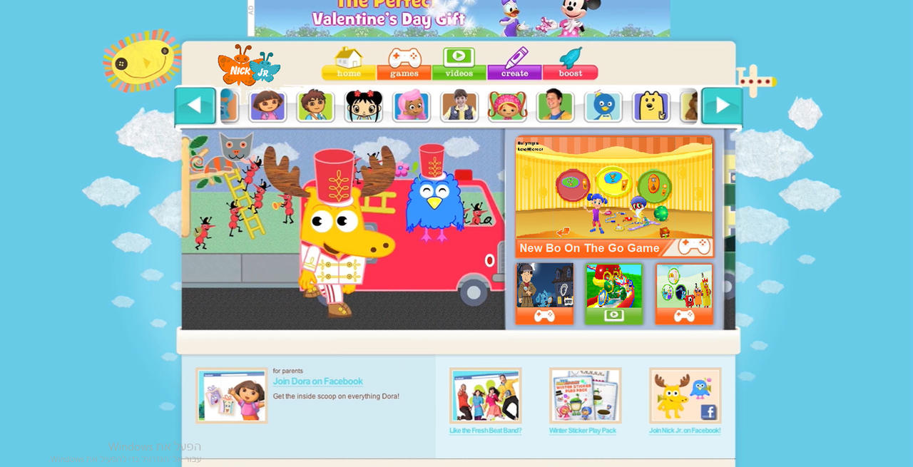 Nick Jr Kids Website Remastered by YAILI0108 on DeviantArt