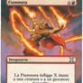 MTG Altered Card - Blaze