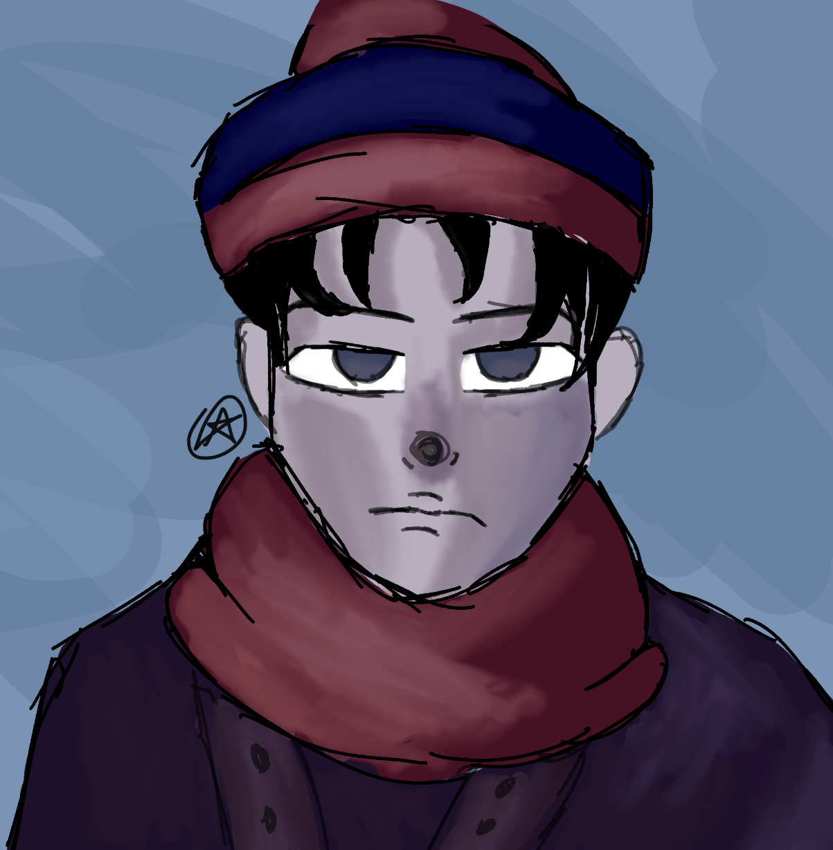 Stan Side View Commission for someone - stan from south park by kisssnowflake on ...