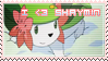 Stamp : I love Shaymin by kaifcsl
