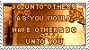 stamp : do unto others by kaifcsl