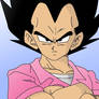 Vegeta's pink shirt xD