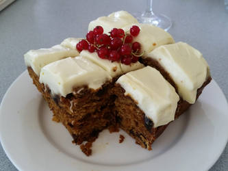 Carrot Christmas cake