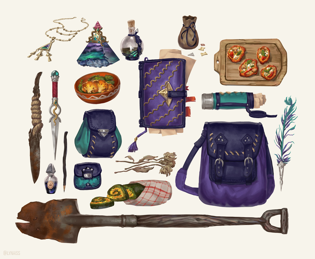 DnD Items by Lynaiss on DeviantArt