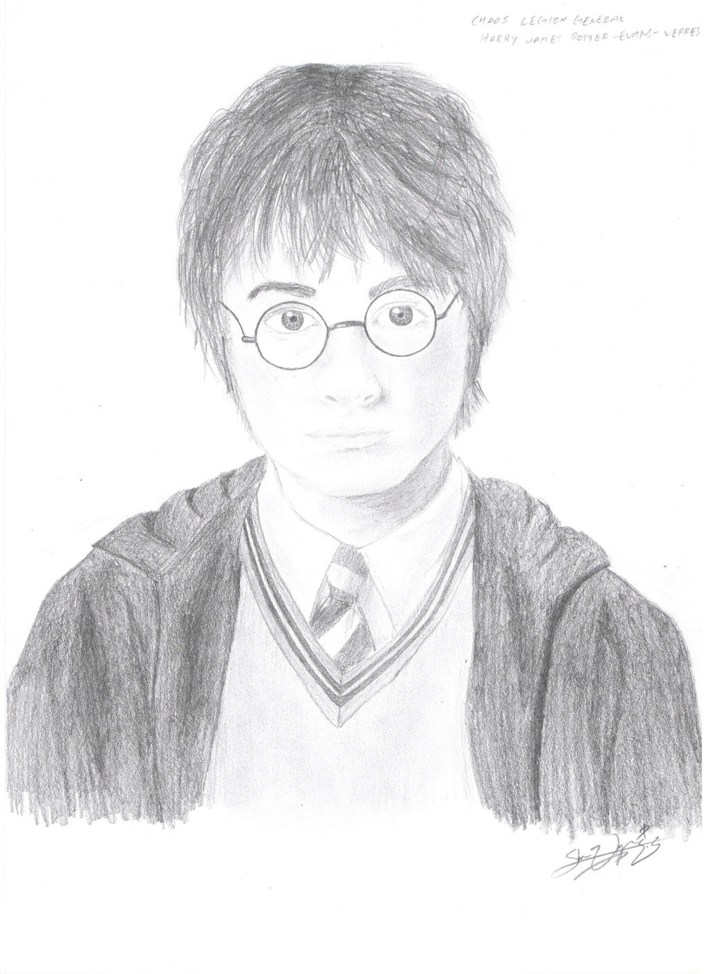 Harry Potter Portrait by Bayesian-Conspirator