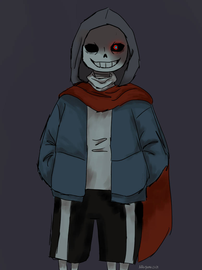 Dust Sans by Mikumikuoeeoo on DeviantArt