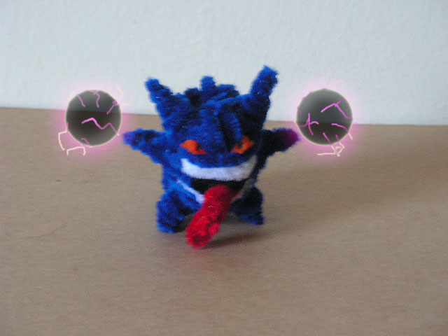 Gengar in attack mode