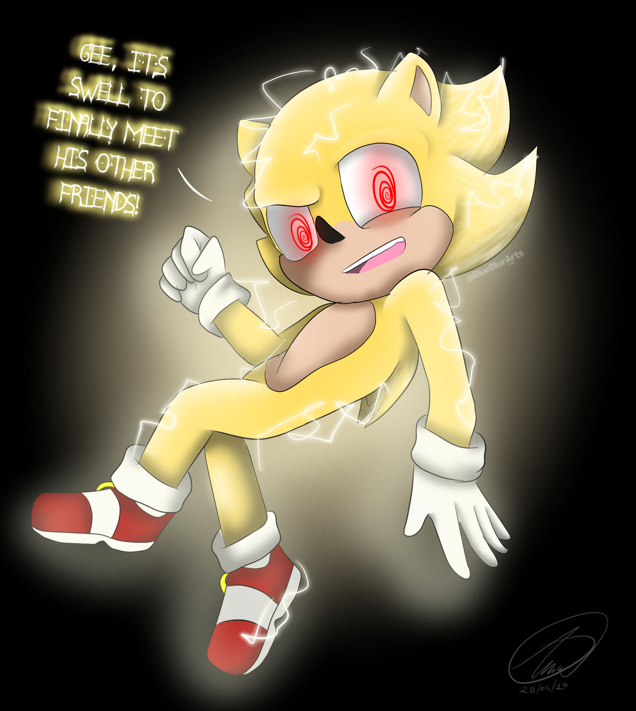 Super Sonic And Sonic Fleetway (Movie) by JocelynMinions on DeviantArt