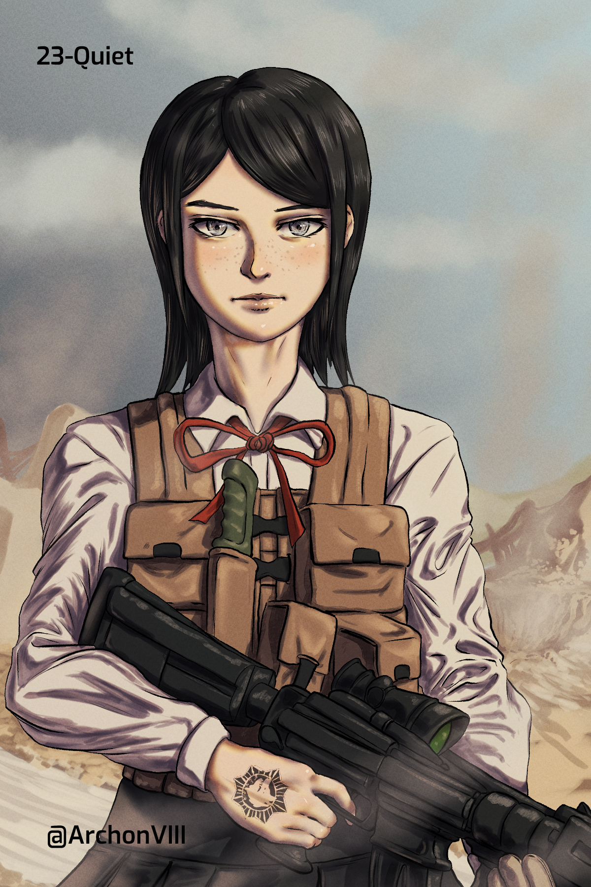 28portraitchallenge 23 Quiet Mukuro Ikusaba By Archonviii On Deviantart 28portraitchallenge 23 Quiet Mukuro Ikusaba By Archonviii On Deviantart
