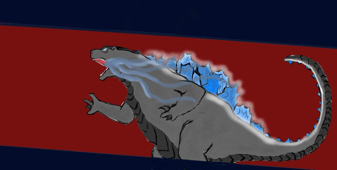 Godzilla Digital Art by ArtZillaSaurus on DeviantArt