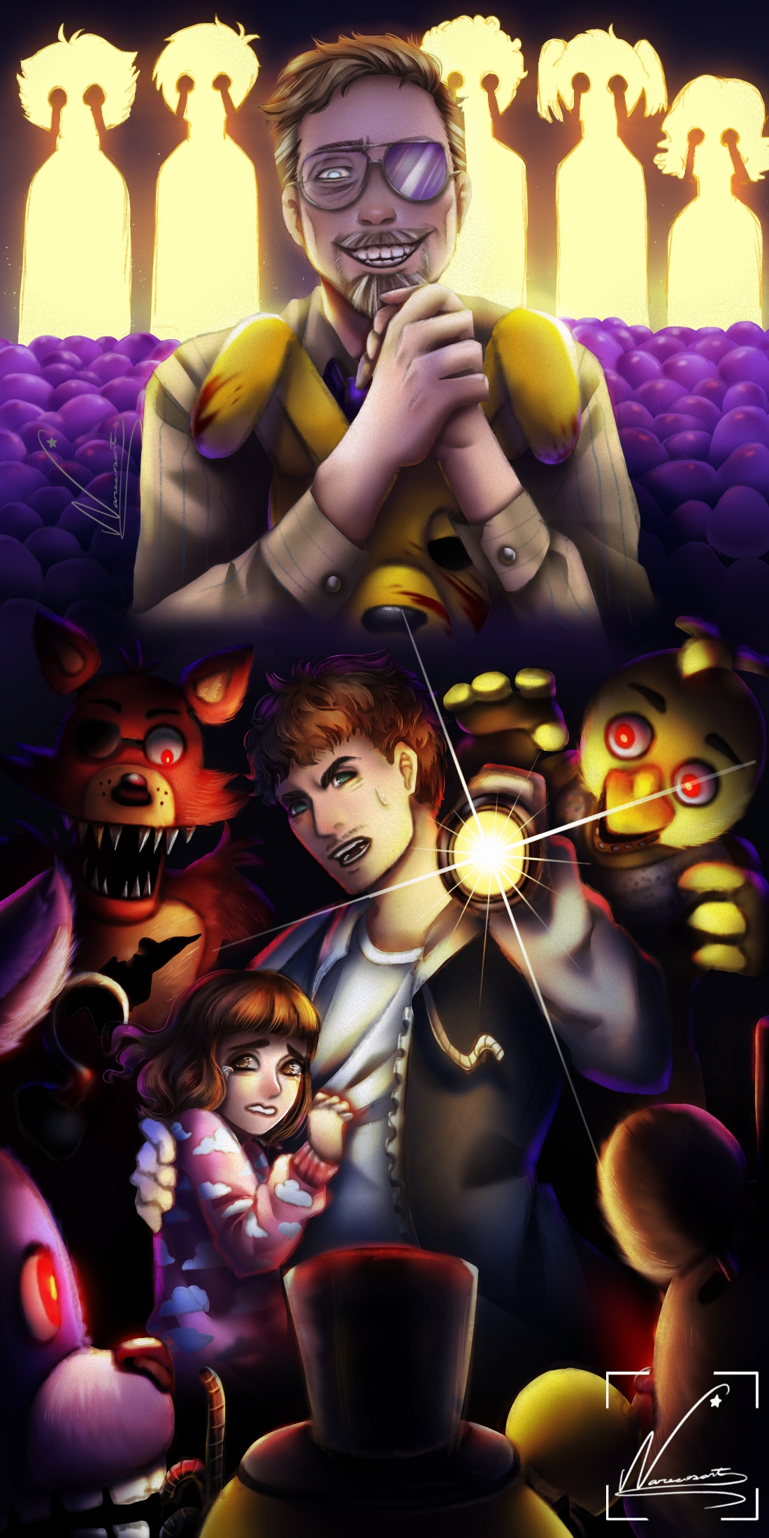 FNAF  In the Ball Pit by Atlas-White on DeviantArt