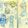 Legend of Zelda Scribbles