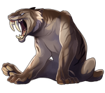 Sabertooth Companion by Shivali-Lorekeeper